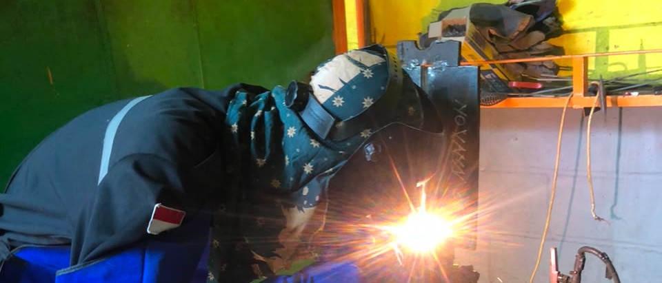 Fasilitas workshop pengelasan di TUK Mandiri Sumbu Hidup Cilacap